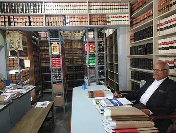 HB Law Associates Mandya Office With Library