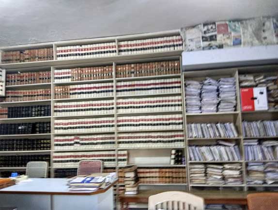 HB Law Associates Mandya Office With Library