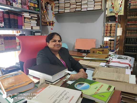 HB Law Associates Mandya Office With Library